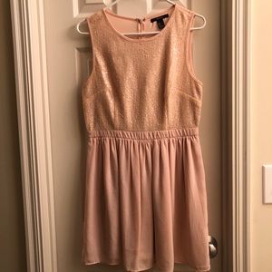 Pink Sparkly F21 Dress